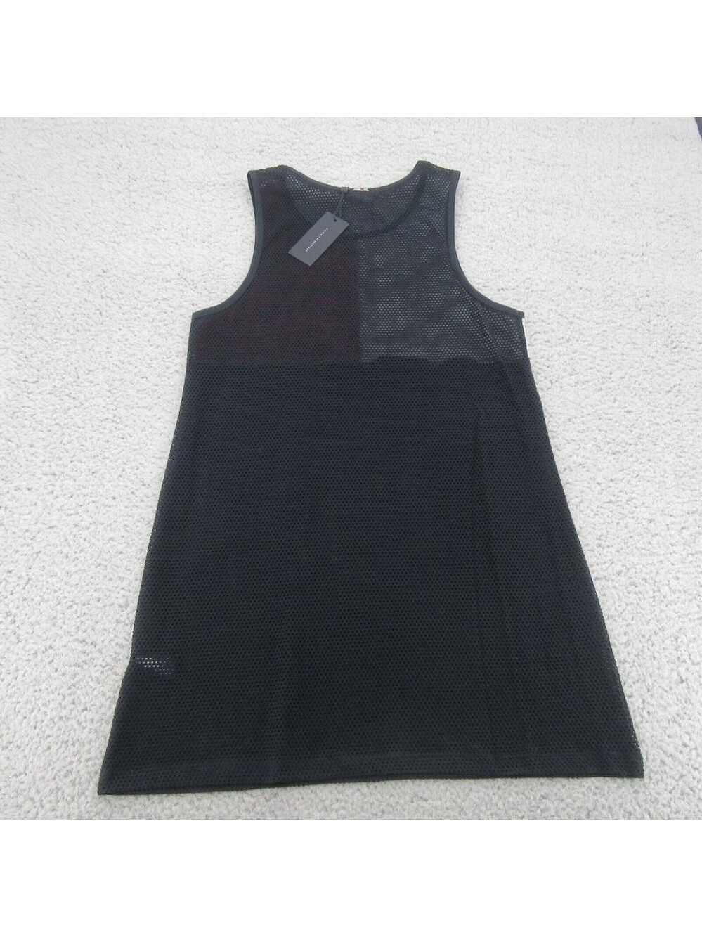 Tommy Hilfiger Swim Dress Cover-Up Mesh Navy Blue Red White Size S/M NEW $78 - Picture 7 of 13